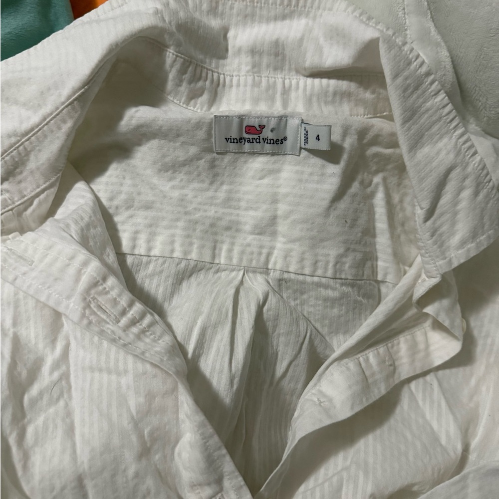 Vineyard Vines 1/4 Buttoned Long Sleeve